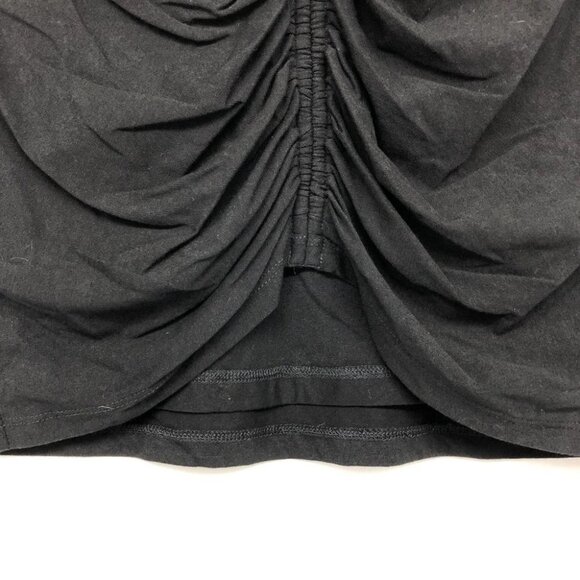 Guess Black Ruched Mini Skirt size M - Picture 4 of 15